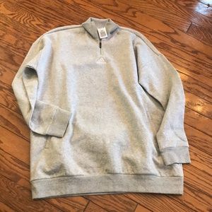 HP - NWOT Men’s Gray XL Adidas Sweatshirt 🌟